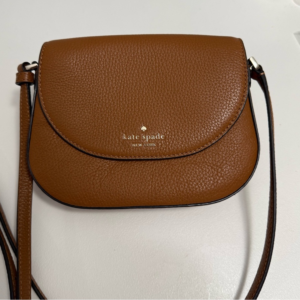 Kate Spade Brown Leather Crossbody Bag